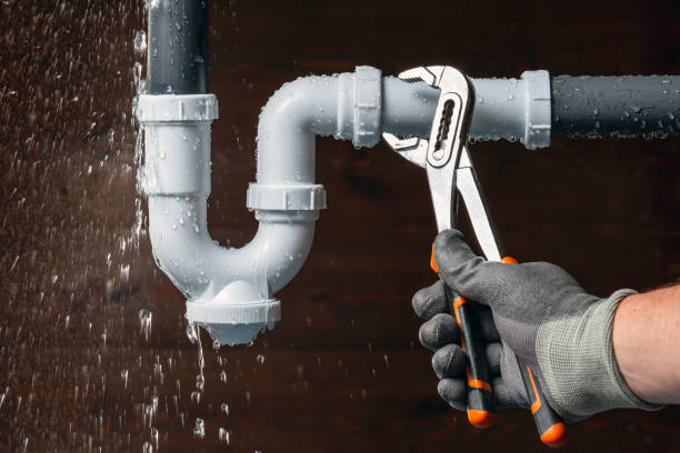 Professional Plumbing technician working in Yorkville, WI